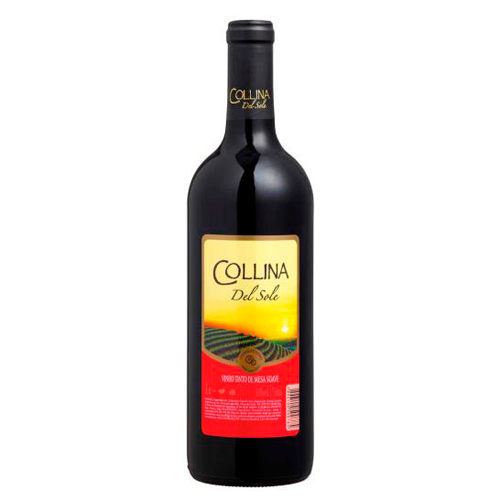 Vinho Collina Del Sole Tinto Suave