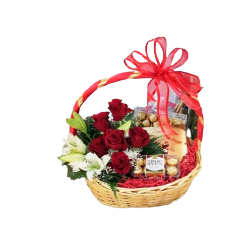 Cesta redonda  perfeitinha