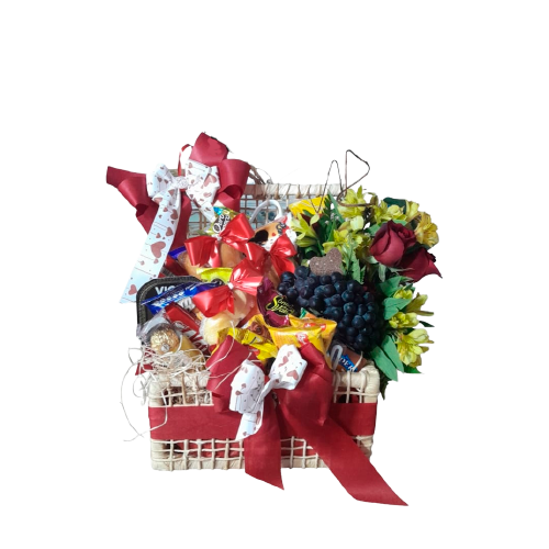 Cesta decorada