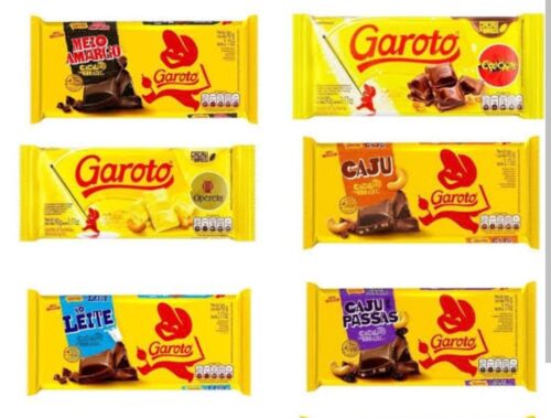 Chocolate barra garoto