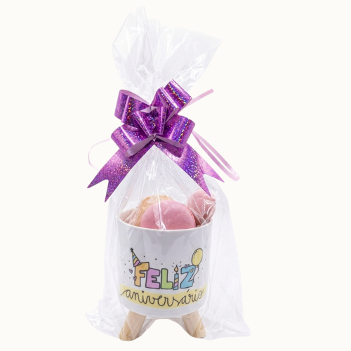 Cesta Feliz Aniversário