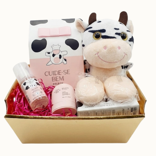 Cesta Kit Presente Especial Cuide-se Bem Deleite