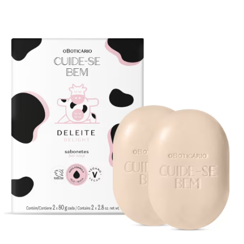 Sabonete Em Barra Cuide-Bem Deleite 2x80g